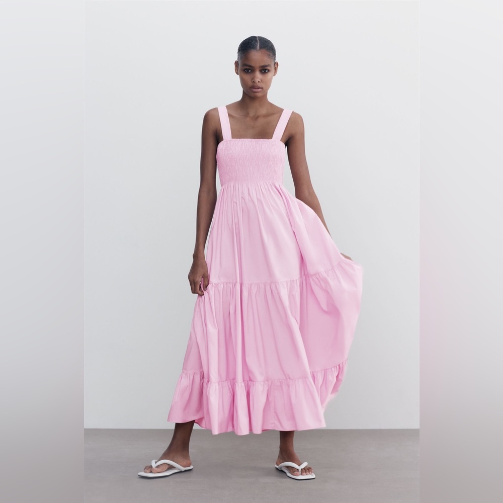Zara Poplin Dress